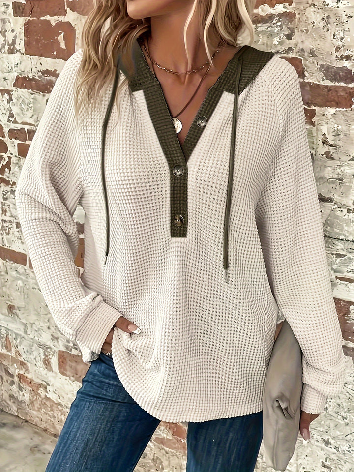 Ariana | Colorblock Hooded Sweatshirt