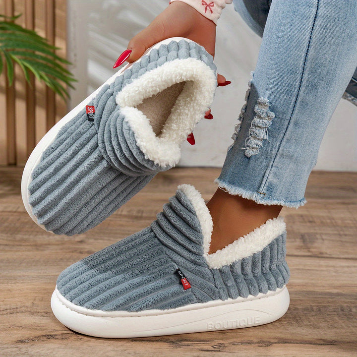 Avery | Soft Plush Indoor Slippers