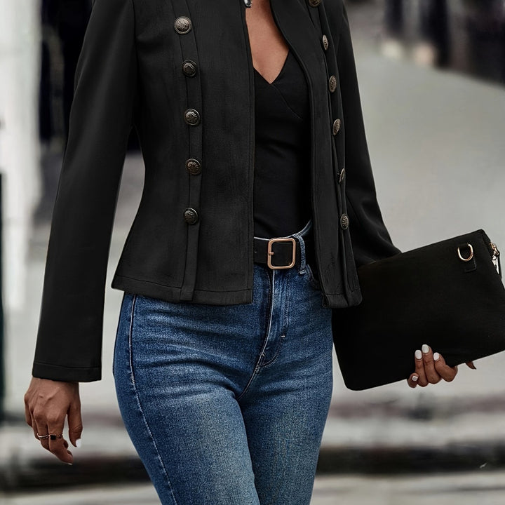 Harper | Timeless Elegant Button Jacket