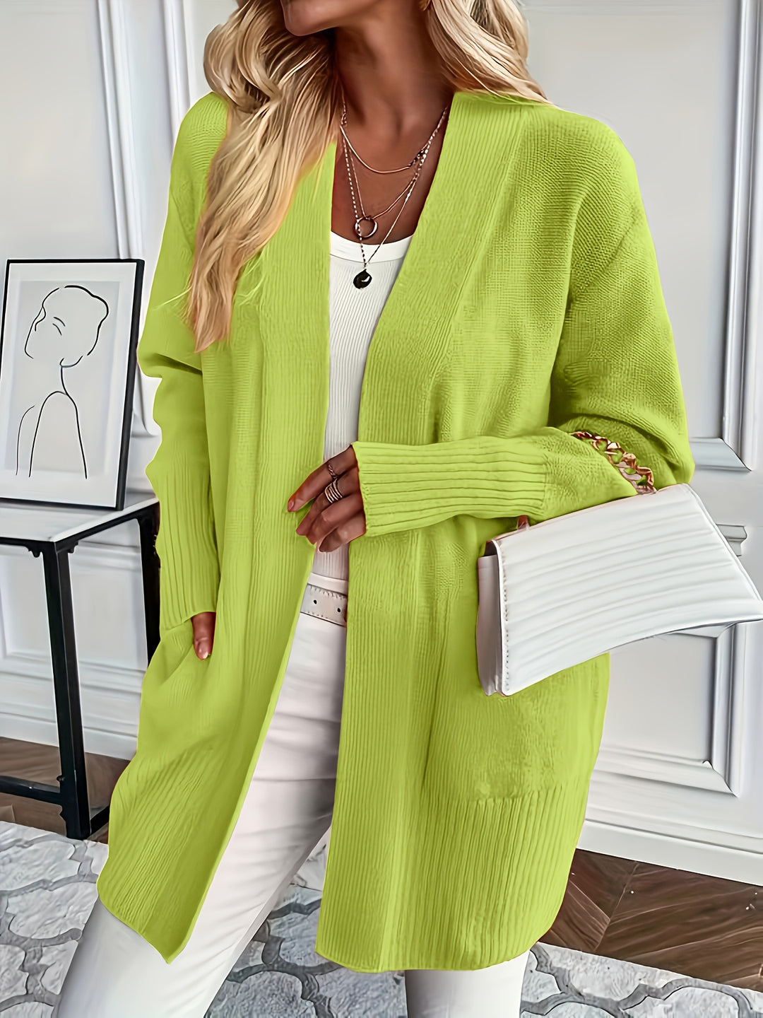 Ashley | Cozy Open-Front Cardigan