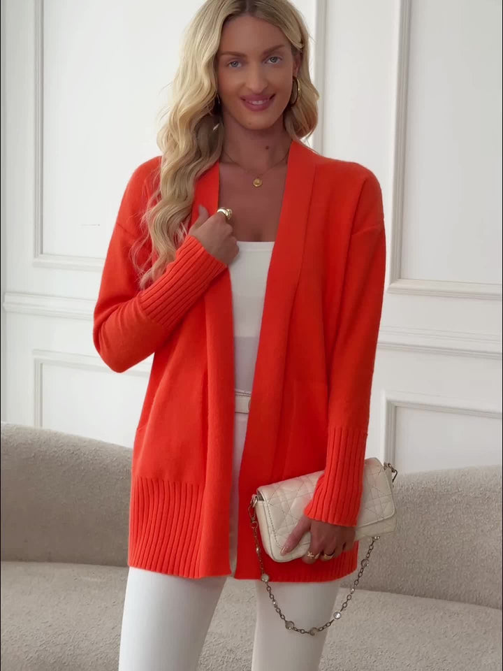 Ashley | Cozy Open-Front Cardigan