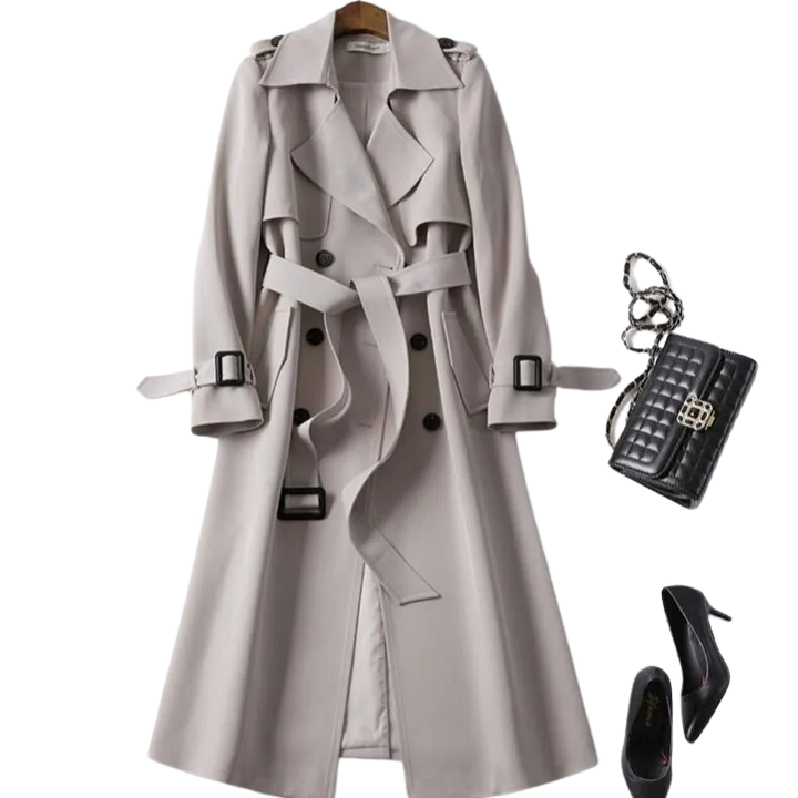 Ayla | Classic Belted Trench Coat