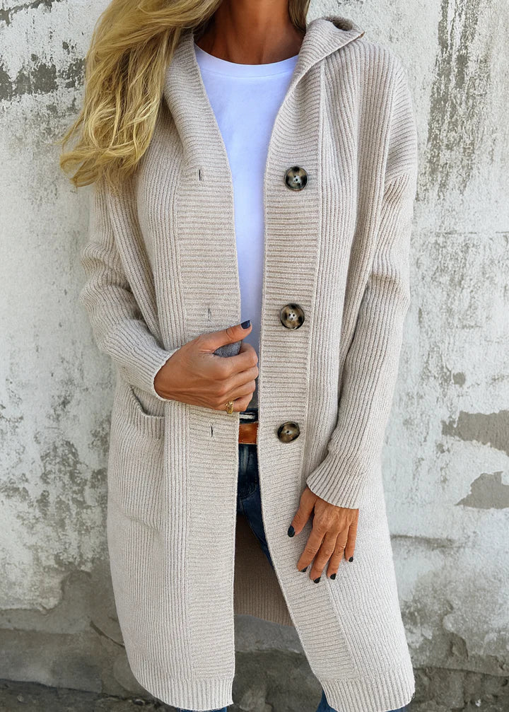 Viola | Long Cozy Knit Cardigan