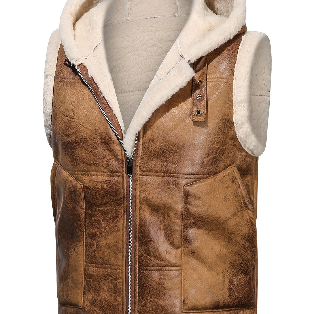 Caleb | Structured Hooded Winter Vest