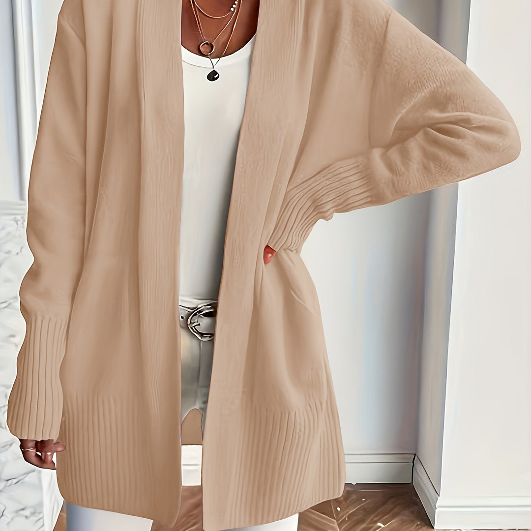 Ashley | Cozy Open-Front Cardigan
