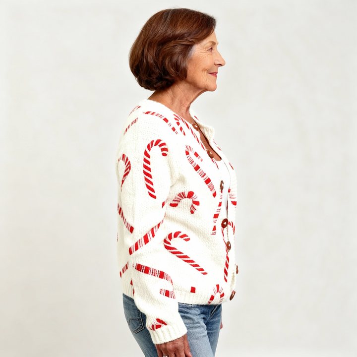 Holly | Cozy Festive Knit Cardigan