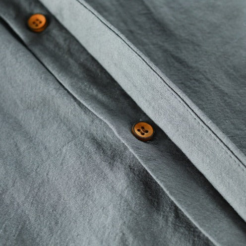 Evan | Long Sleeve Classic Button Shirt