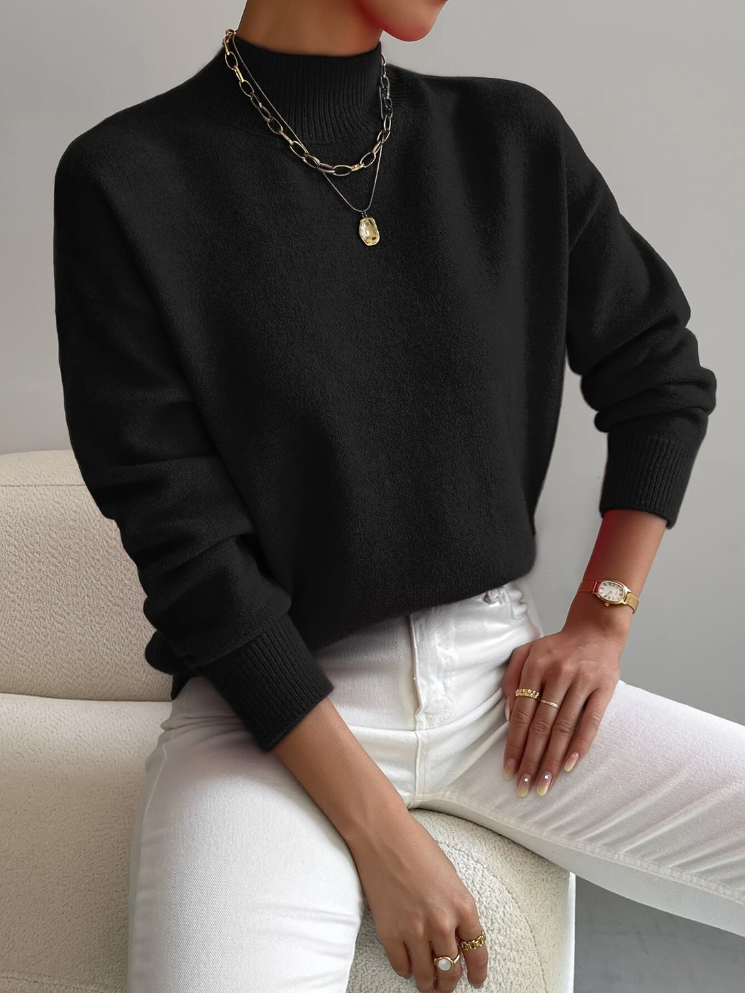 Natalie | Elegant & Comfortable Turtleneck Sweater
