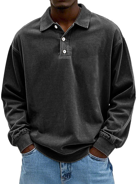 Owen | Smart-Casual Long Sleeve Polo Shirt