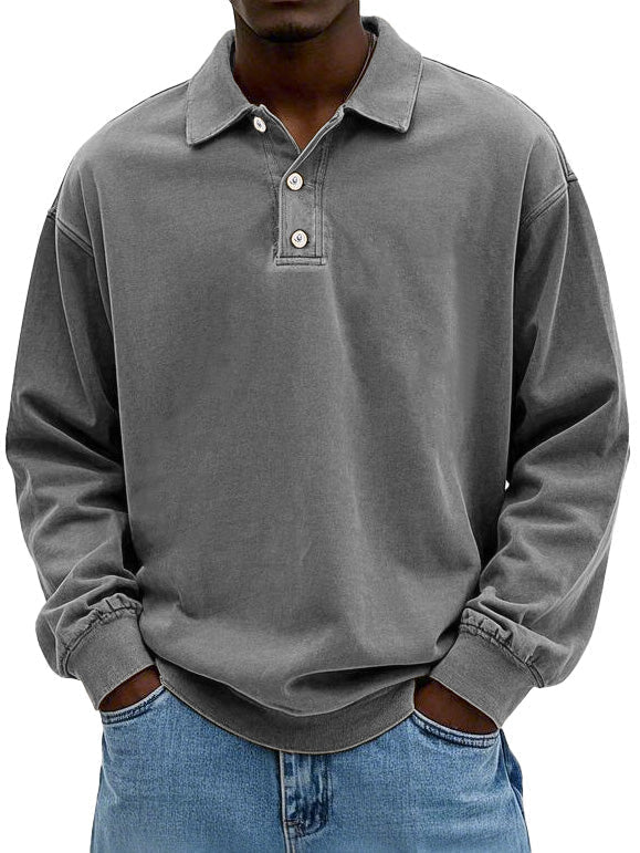 Owen | Smart-Casual Long Sleeve Polo Shirt