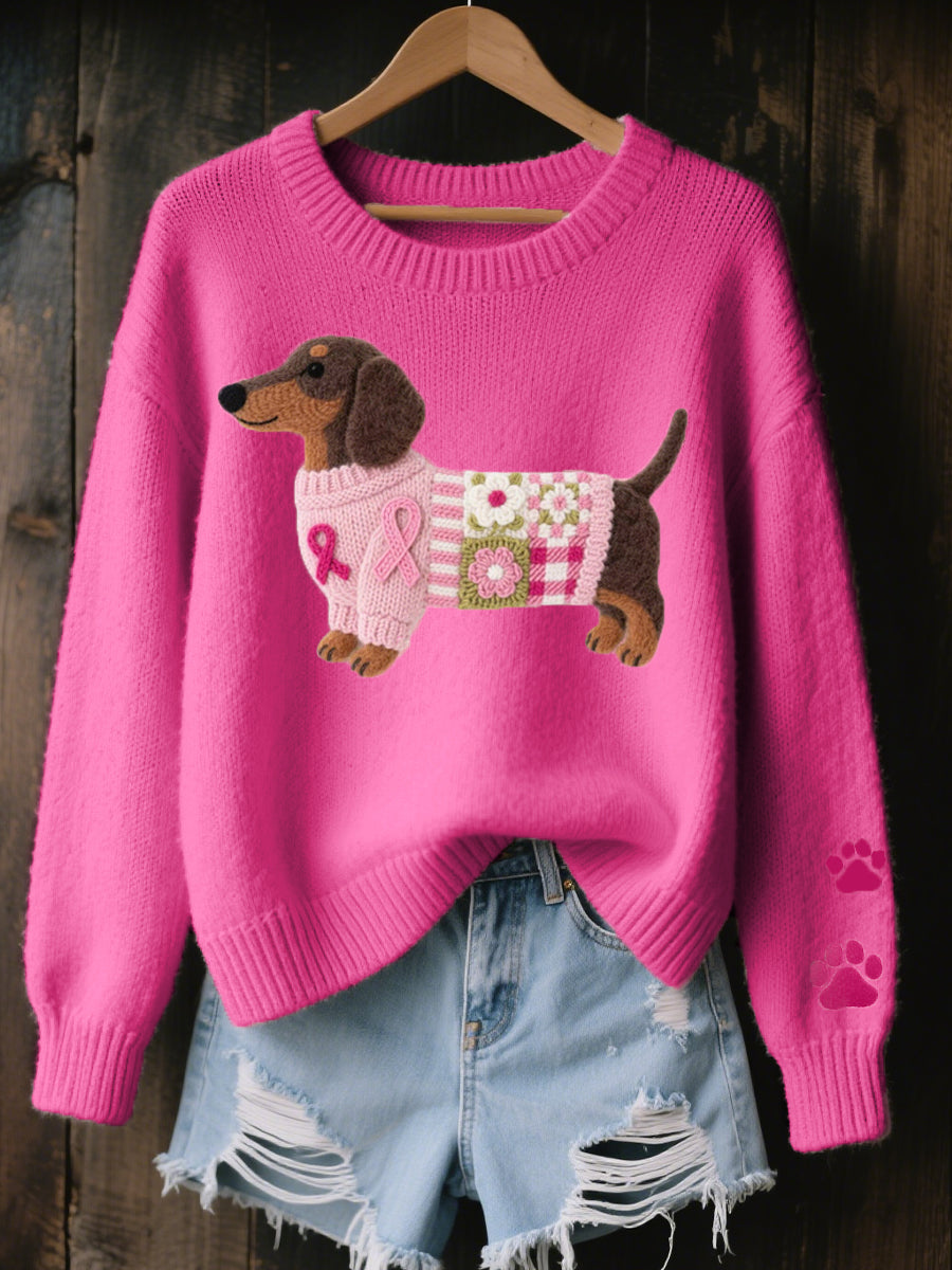 Bailey | Cozy Dog Lover Knit Sweater