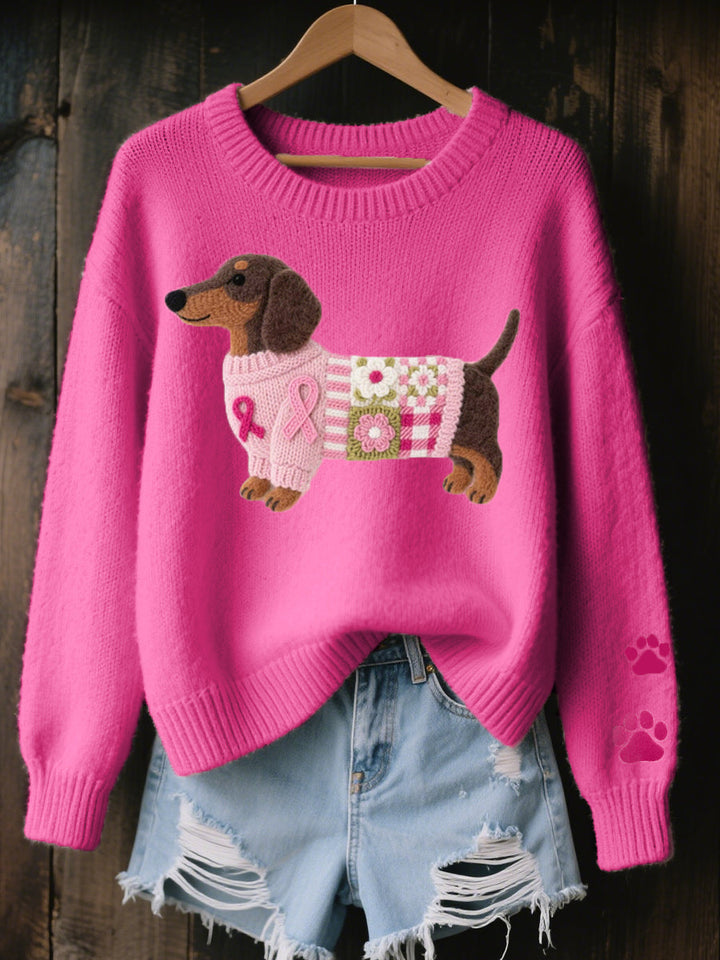 Bailey | Cozy Dog Lover Knit Sweater