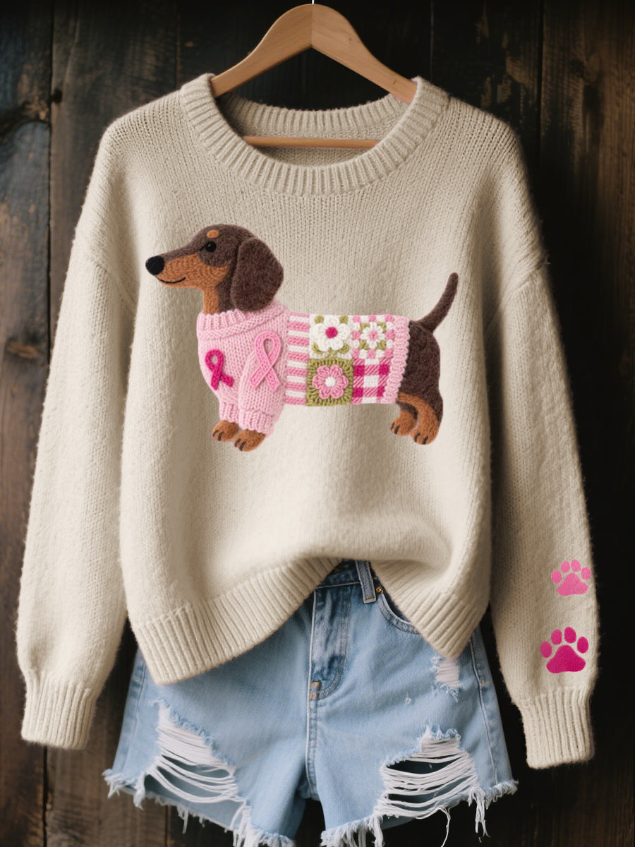 Bailey | Cozy Dog Lover Knit Sweater